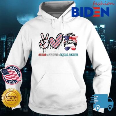 Stars Stripes And Equal Rights Reproductive Rights Patriotic T-Shirt Bidenfashion hoodie trang