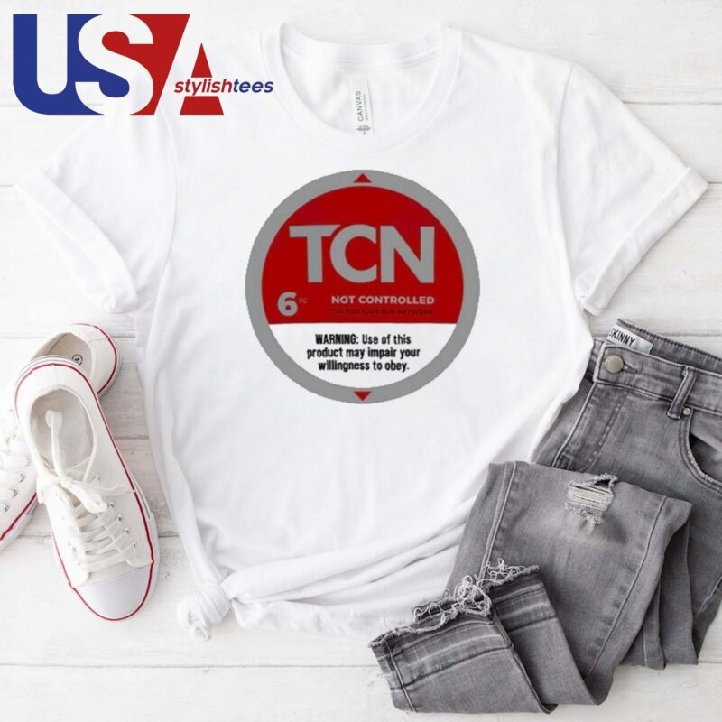 Tucker Carlson Tcn Not Controlled T-shirt