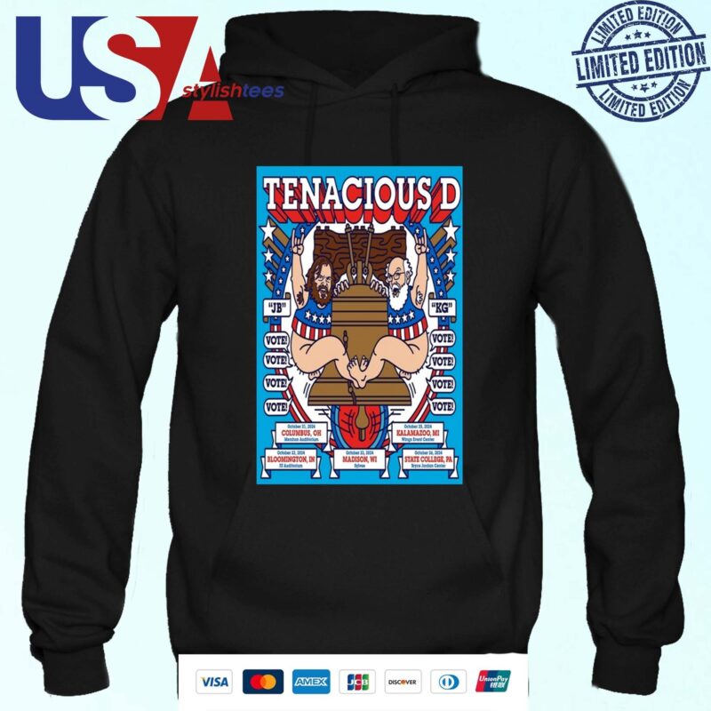 Tenacious D Rock The Vote Tour 2024 Hoodie