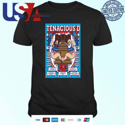 Tenacious D Rock The Vote Tour 2024 T-shirt