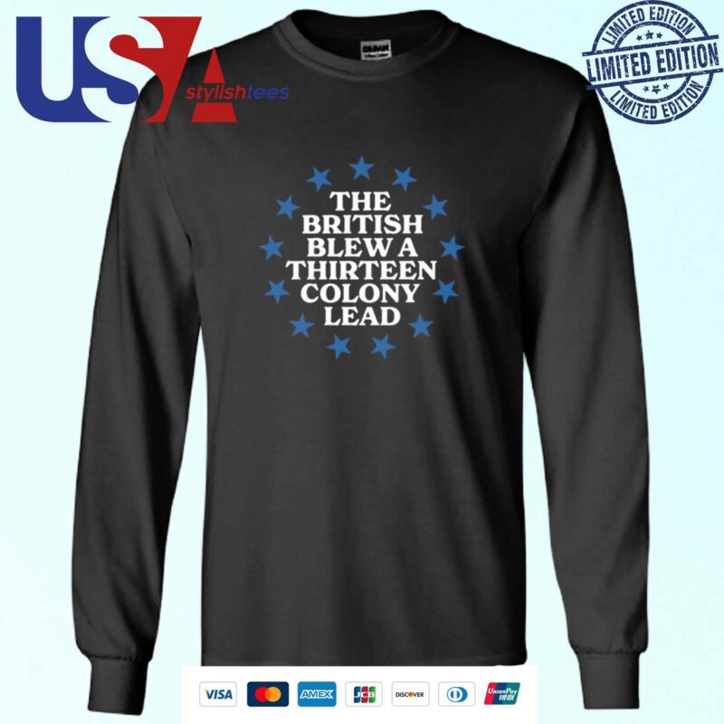 The British Blew A 13 Colony Lead Sweater