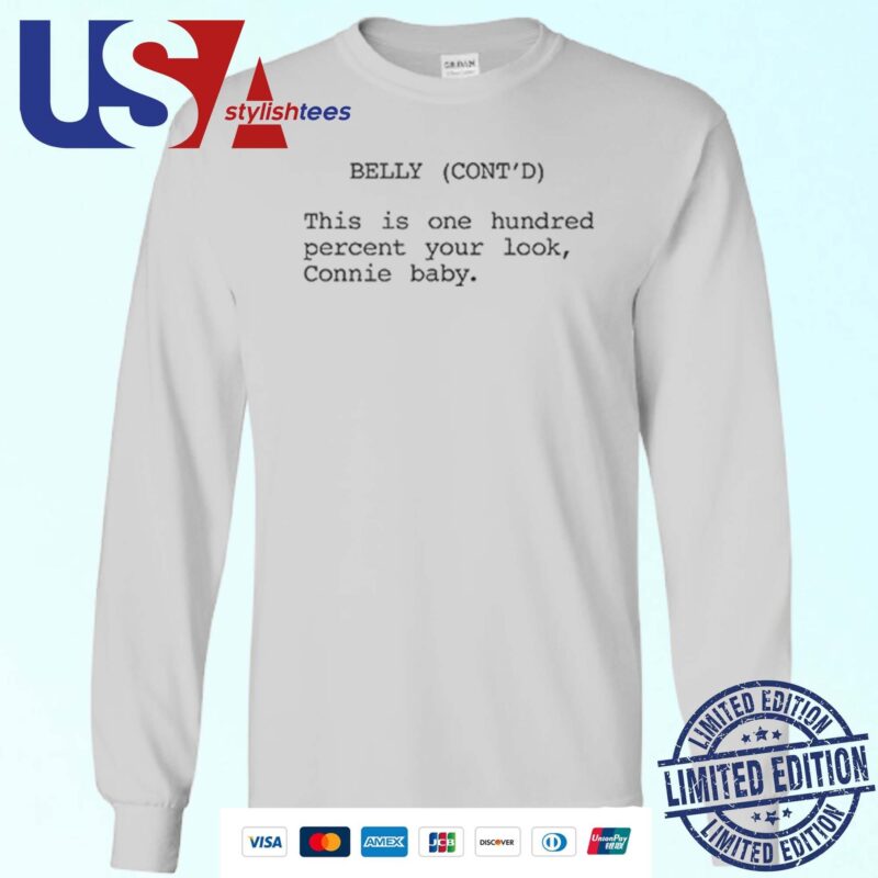 The Summer I Turned Pretty – Belly Script Quote Sweater