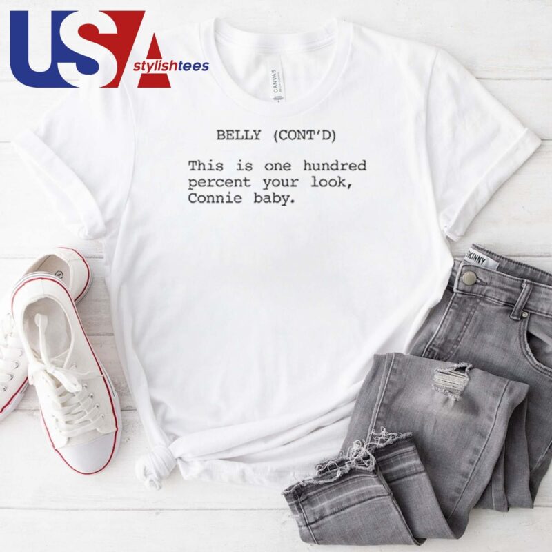 The Summer I Turned Pretty – Belly Script Quote T-shirt