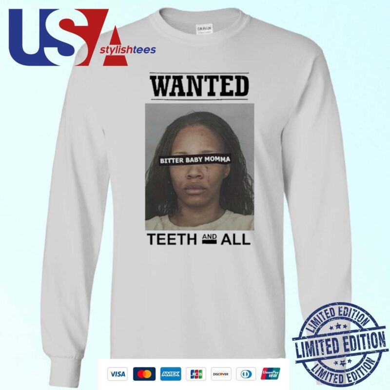 Tia Kemp's Mugshot Wanted Bitter Baby Momma Teeth And All Sweater