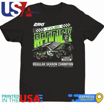 Tyler Reddick 23XI Racing 2024 NASCAR Cup Series Regular Season Champion Shirt