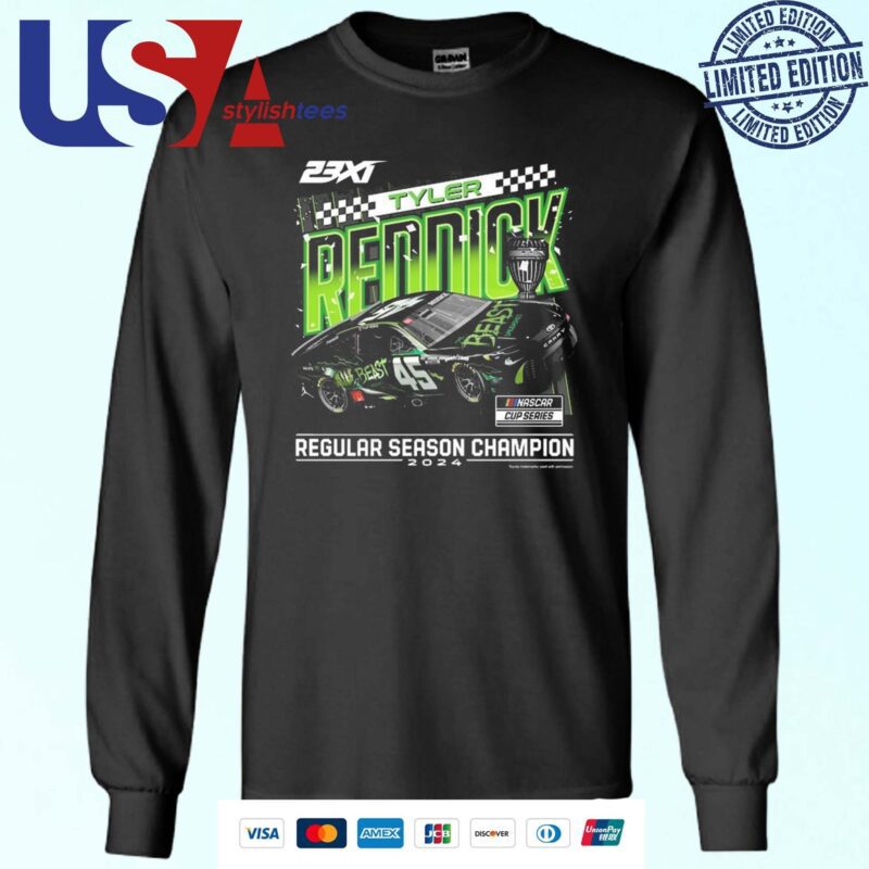 Tyler Reddick 23XI Racing 2024 NASCAR Cup Series Regular Season Champion Sweater