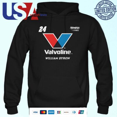 Hendrick Motorsports William Byron #24 Valvoline Hoodie