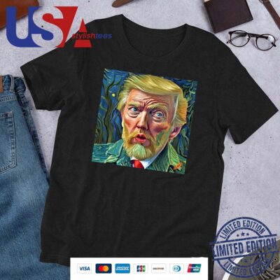 Official Donald Trump styled as Van Gogh with an ear bandage Shirt