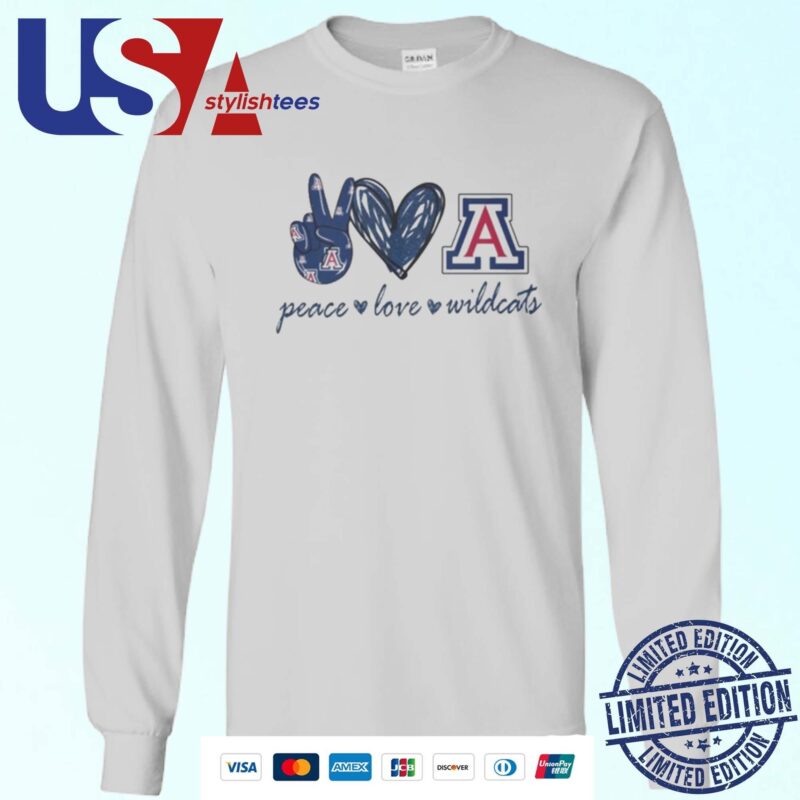 Peace Love Arizona Wildcats Sweater