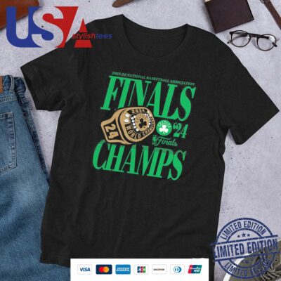Original Boston Celtics 2024 NBA Finals Champions Ring World Champions Shirt