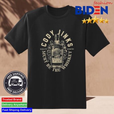 Official Cody Jinks CJ Whiskey Shirt