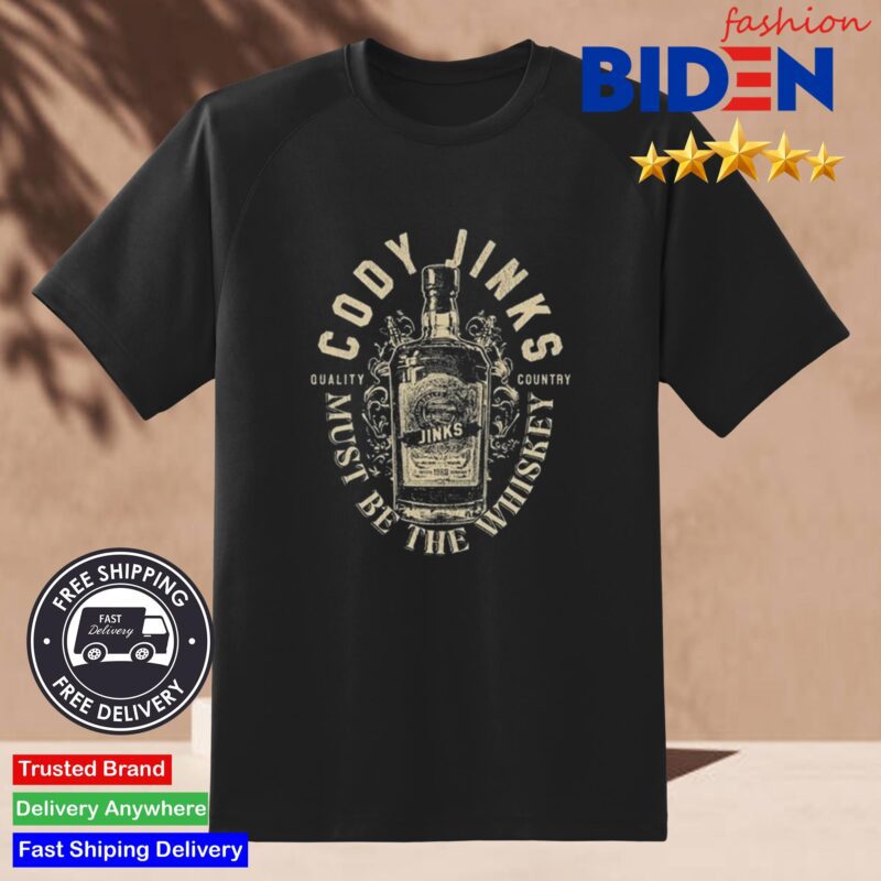 Official Cody Jinks CJ Whiskey Shirt