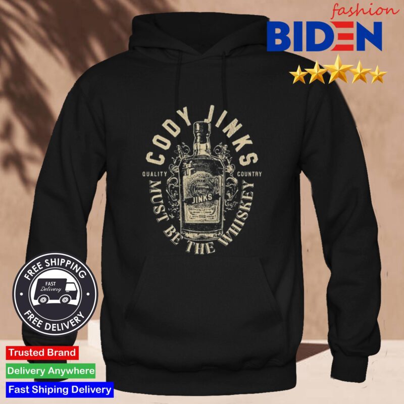 Official Cody Jinks CJ Whiskey Shirt Hoodie Den