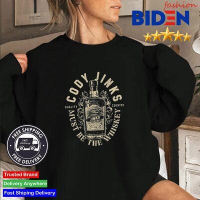 Official Cody Jinks CJ Whiskey Shirt Sweater Den