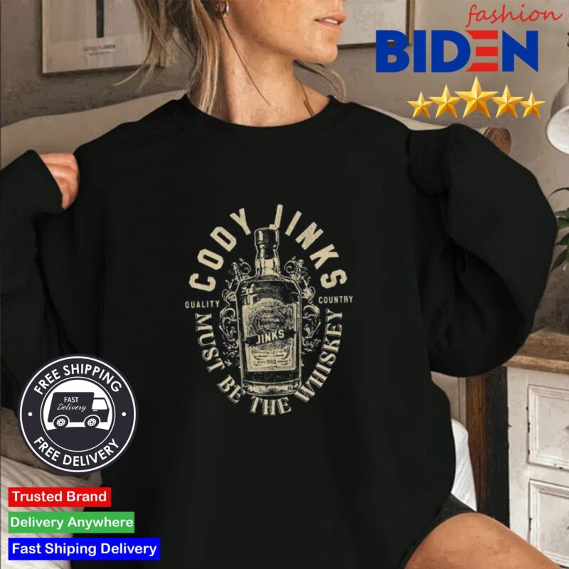 Official Cody Jinks CJ Whiskey Shirt Sweater Den