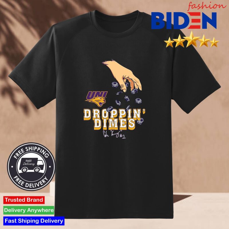 Northern Iowa NCAA Men's Basketball Cole Henry Droppin Dimes Shirt