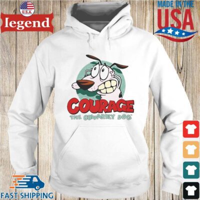 Courage The Cowardly Dog Shirt Hoodie trang-min