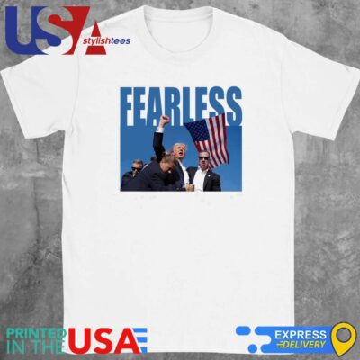 Trump Shooting Fearless Trump 2024 Shirt