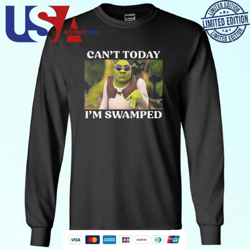 Shrek Can't Today I'm Swamped Sweater