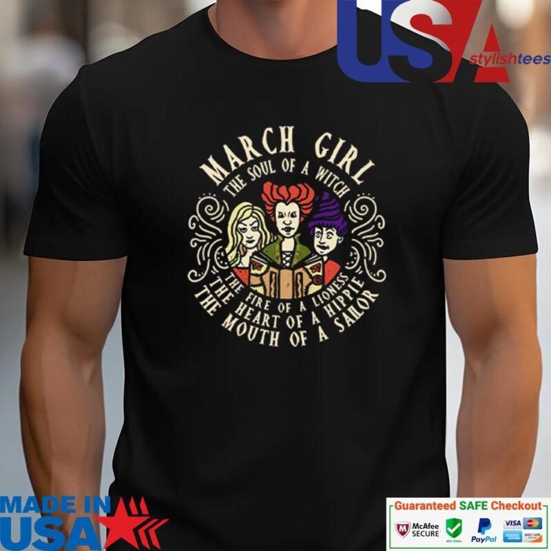 Official March Girl The Soul Of A Witch Sanderson Sisters unisex