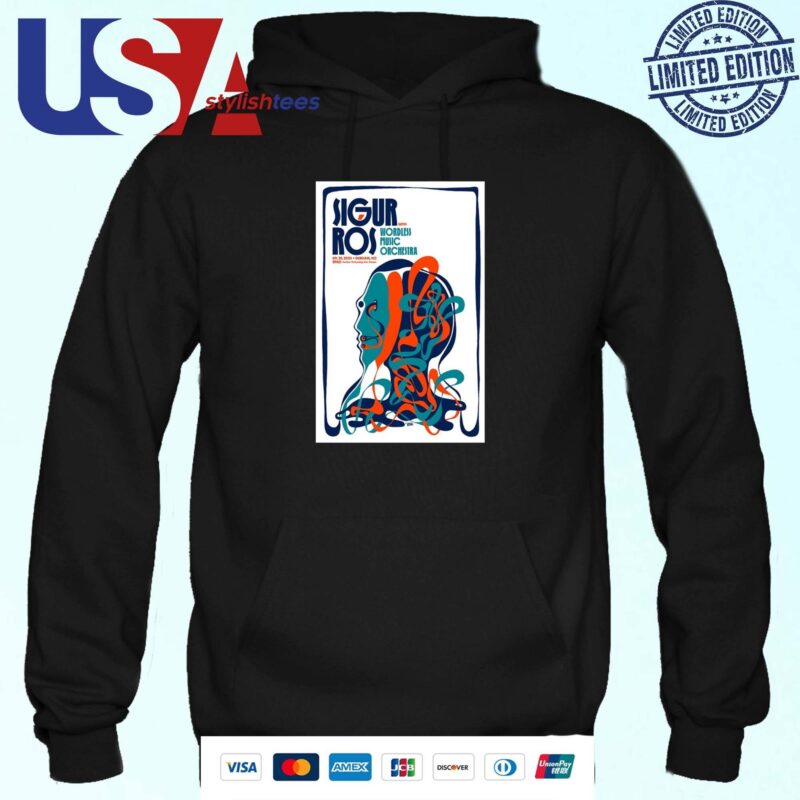 Sigur Rós September 28 2024 Durham Performing Arts Center in Durham Event Hoodie