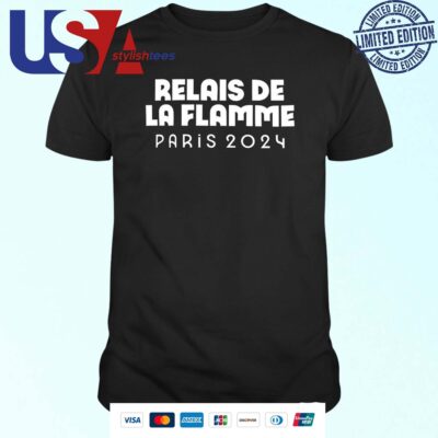 Relais De La Flamme Paris 2024 T-shirt