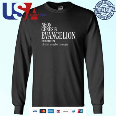 Neon Genesis Evangelion Episode 24 Oh Shit Maybe I Am Gay Sweater