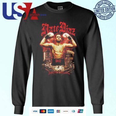 Nate Diaz Represent Boxing July 6th 2024 Mmxxiv Sweater