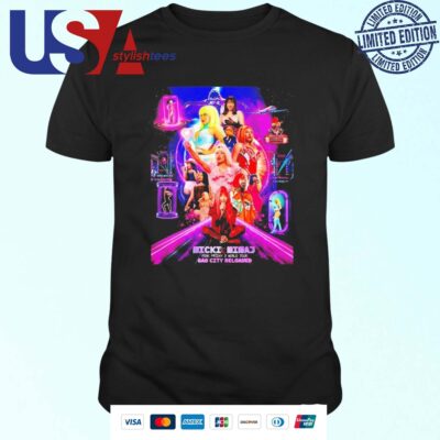 Nicki Minaj Pink Friday 2 World Tour Gag City Reloaded T-shirt