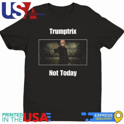 Trump Matrix Not Today Trump Assassination Attempt 2024 T-Shirt