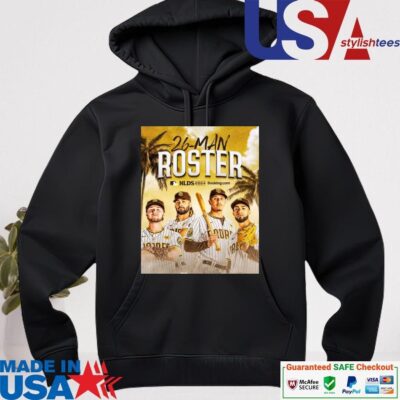 Official San Diego Padres 26-Man Roster 2024 NLDS hoodie
