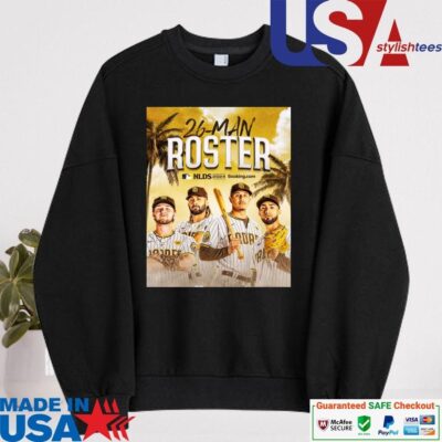 Official San Diego Padres 26-Man Roster 2024 NLDS sweater