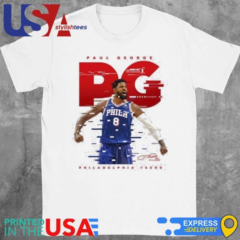 Paul George Philadelphia 76ers Signature Shirt