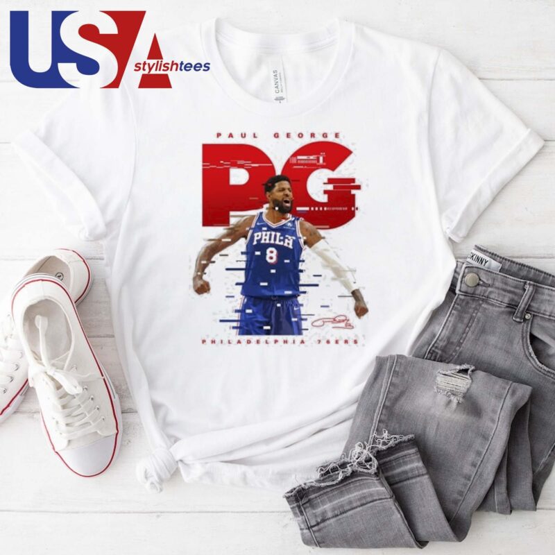 Paul George Philadelphia 76ers Signature T-shirt
