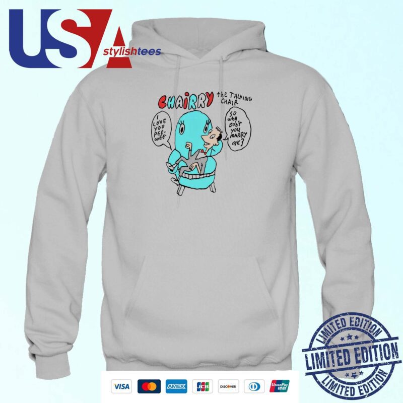 Pee-Wee Herman Chairry The Talking Chair Hoodie