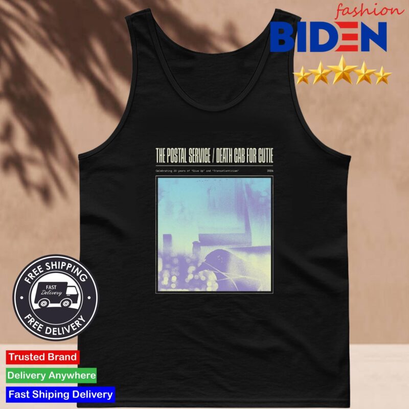 The Postal Service Death Cab For Cutie Spring 2024 Anniversary Tour Tank Top