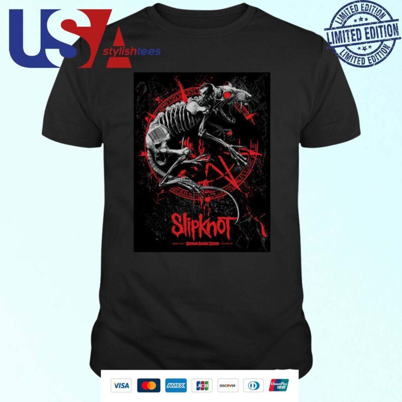 Slipknot Show At MSG In New York NY On Aug 12 2024 T-shirt