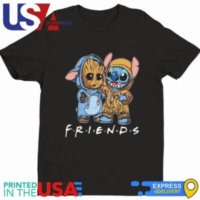 Stitch And Groot Marvel Disney Best Friends For Life Shirt