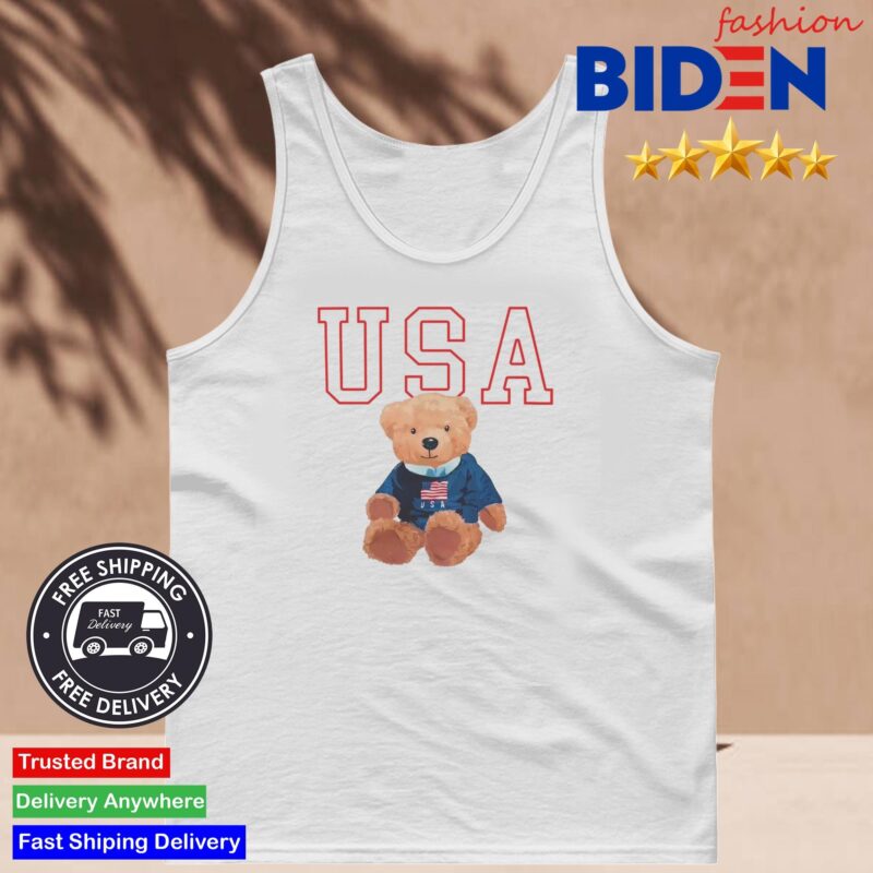 Target USA Bear Tank Top
