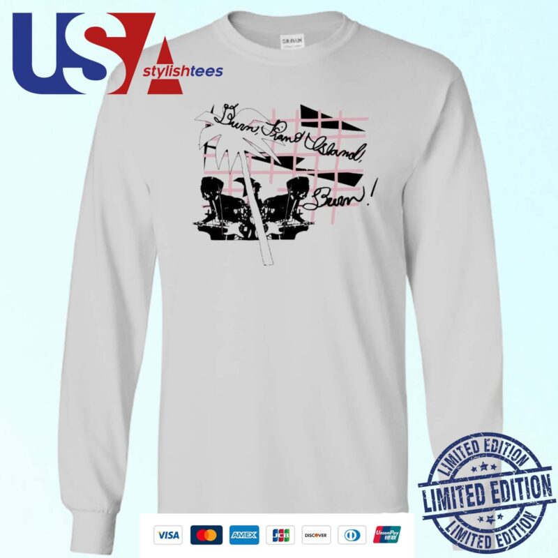 The Blood Brothers Merch Burn Piano Island Burn Sweater