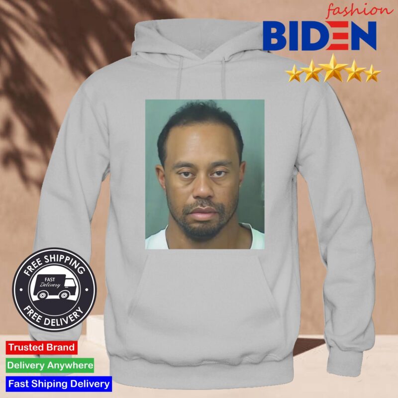 Tiger Woods Mugshot Hoodie