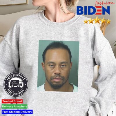 Tiger Woods Mugshot Sweater