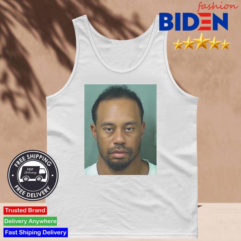 Tiger Woods Mugshot Tank Top