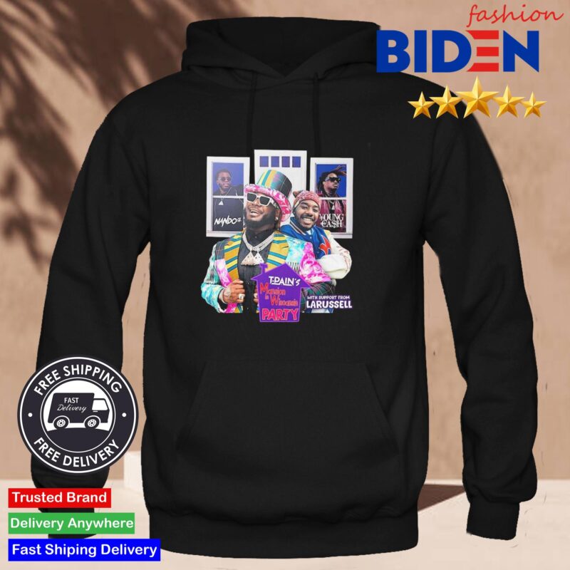 T-Pain Mansion In Wiscansin Party Tour 2024 Shirt Hoodie Den
