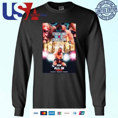 Swerve Strickland vs Bryan Danielson AEW ALL IN 2024 Sweater