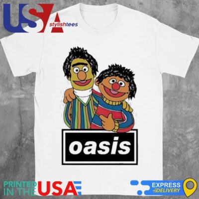 Oasis Bert And Ernie Shirt