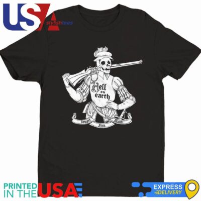 Official Hell On Earth Skeleton Chapo Trap House T-Shirt