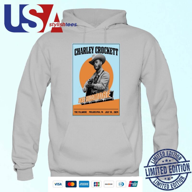 Charley Crockett The Fillmore July 19 2024 Philadelphia PA Hoodie
