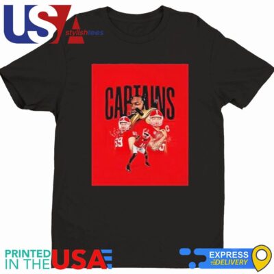 Uga Football Captains For Georgia Vs Clemson Shirt