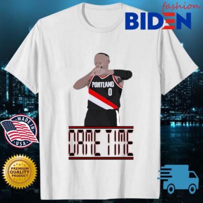Portland Trail Blazers Damian Lillard Dame Time Shirt
